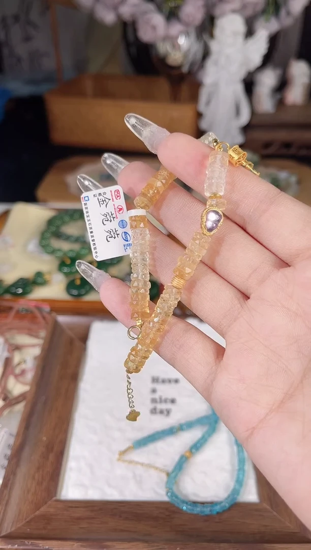 银S925镶嵌手链水晶多样性发货其一孤品默认微瑕