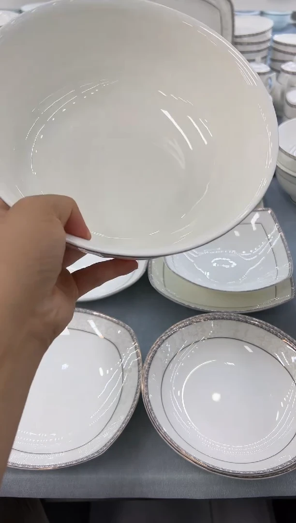 骨瓷玲珑9金鼎2个送大勺2个