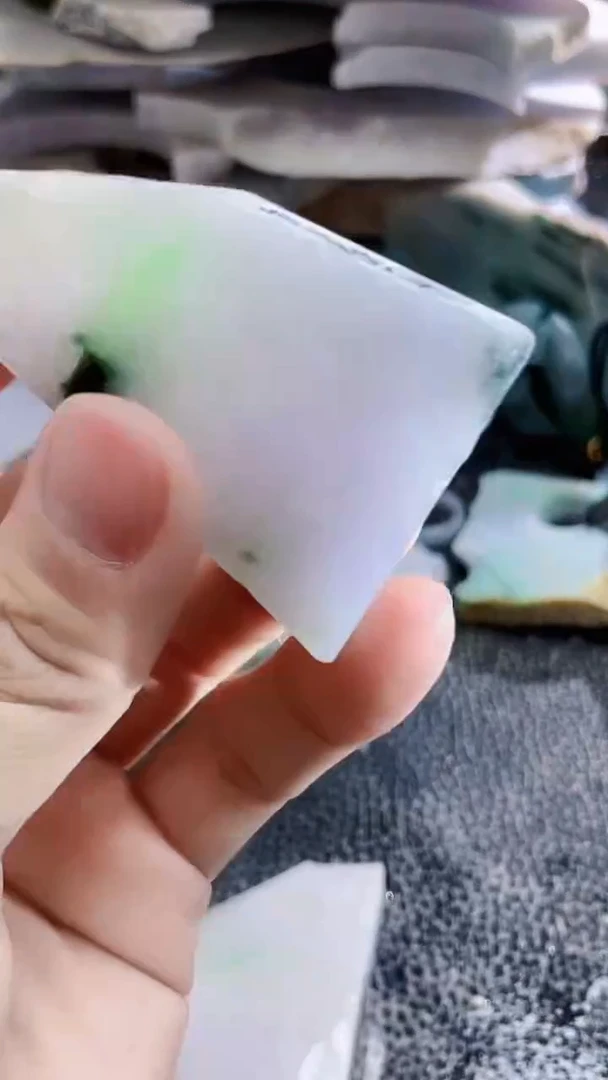 裸石翡翠天然A货翡翠板料