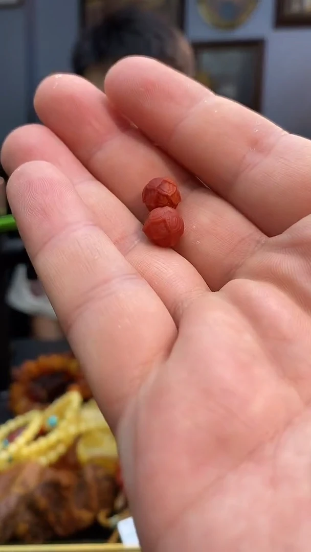 合金莲花珠南红玛瑙莲花珠*多样性发货发其一