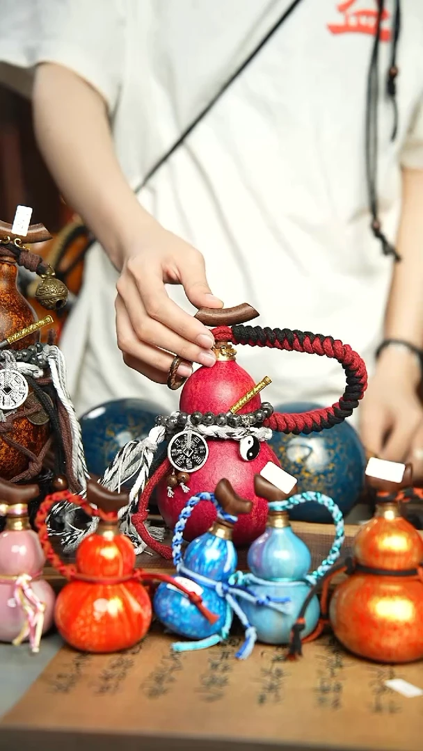 125号500ml左右非遗大漆酒葫芦