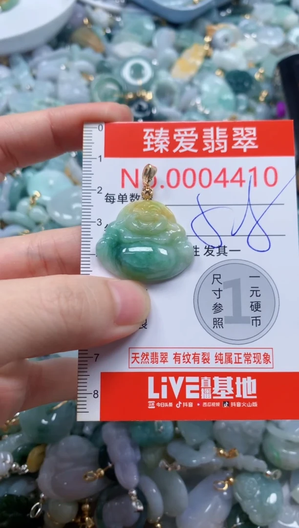 翡翠未镶嵌吊坠(不含链)4410