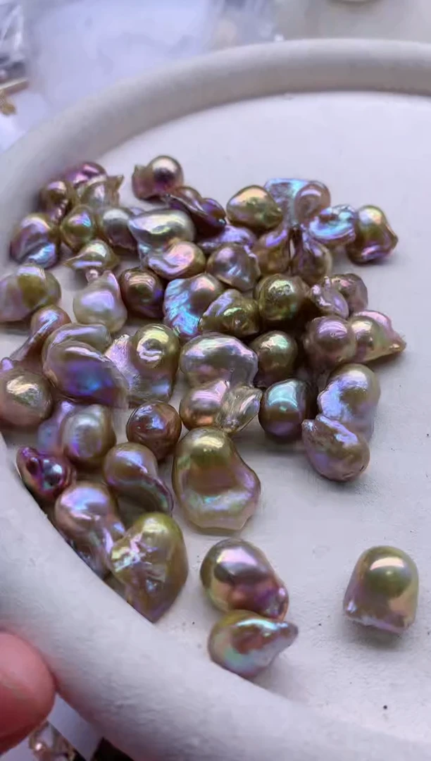 【闪购商品】淡水珍珠吊坠(不含链)合金多发其一