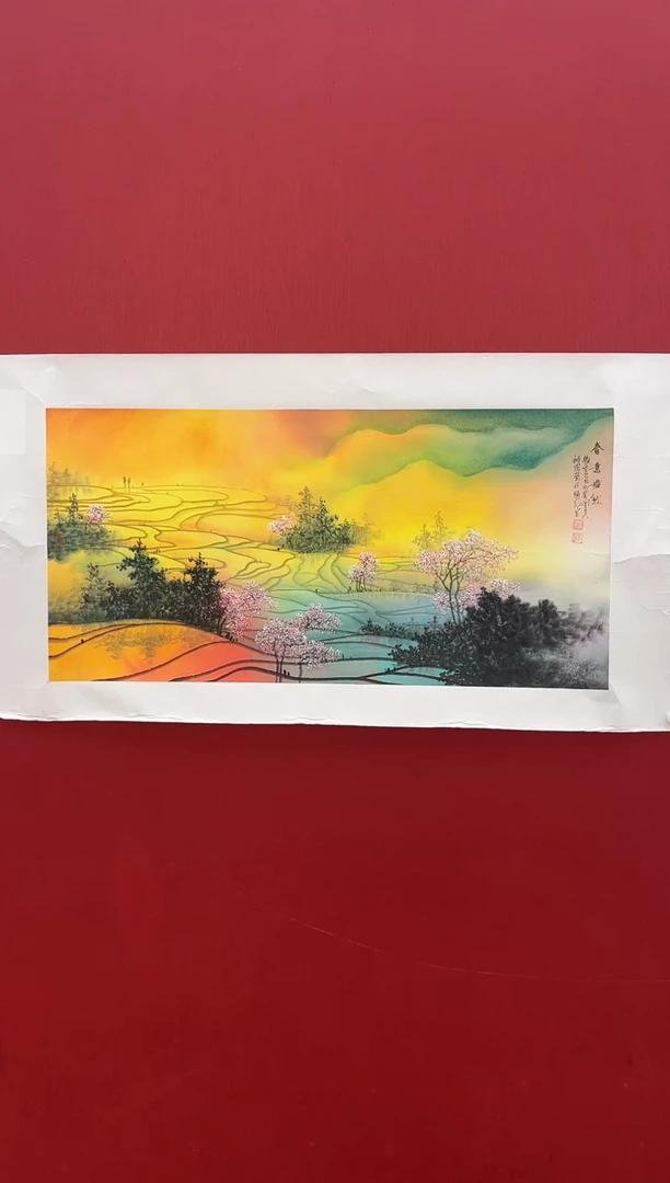 国画罗科通老师画作