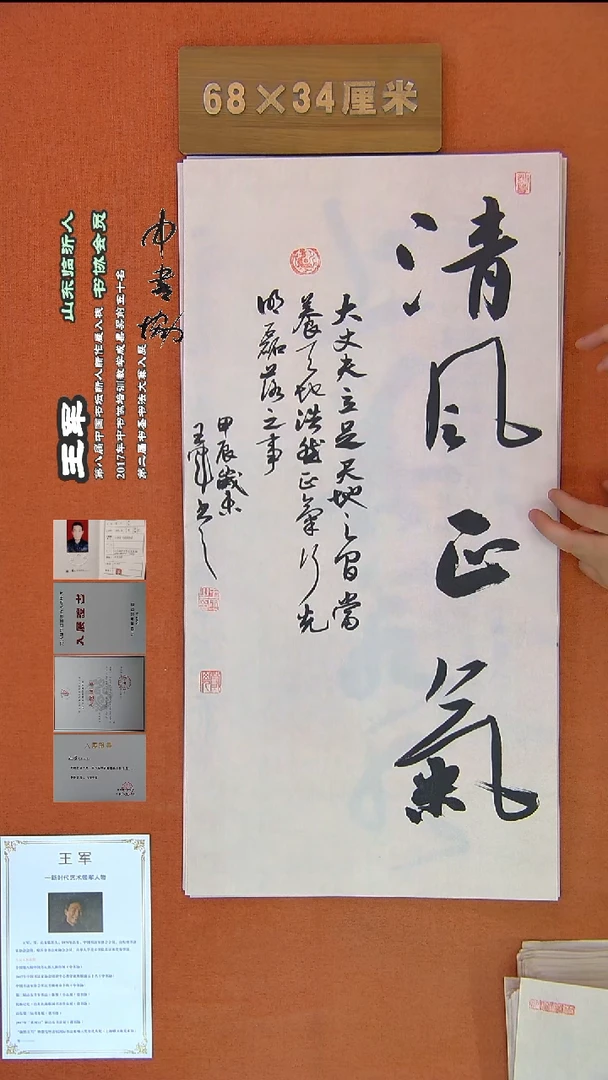 【闪购商品】书法78王军书法作品