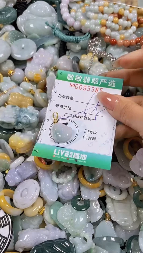 【闪购商品】翡翠颈饰未镶嵌闪购0093385多样性发其一