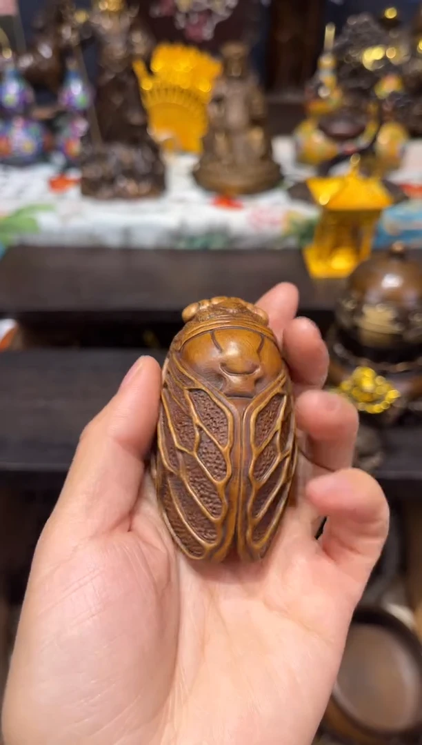 黄杨木瑞瑞古铜高端精选L43526
