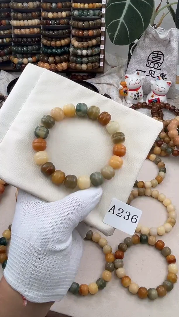 菩提根/象牙果手串骑****马a236卡13 干磨糖壳