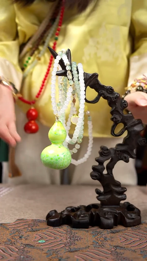 028玖澄文创漆艺葫芦国风配饰葫芦系列