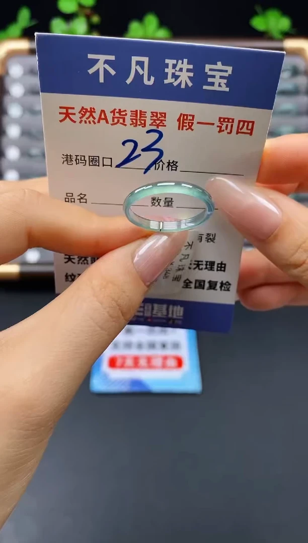 未镶嵌戒指翡翠天然A货翡翠11753