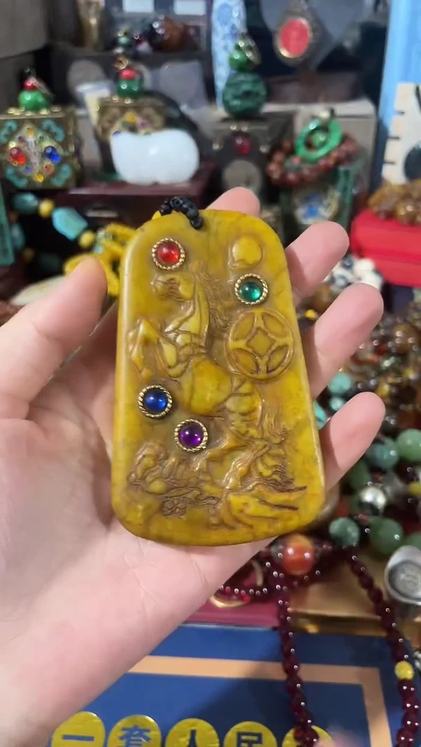 【闪购商品】和田玉挂件未镶嵌撤店清仓好物分享