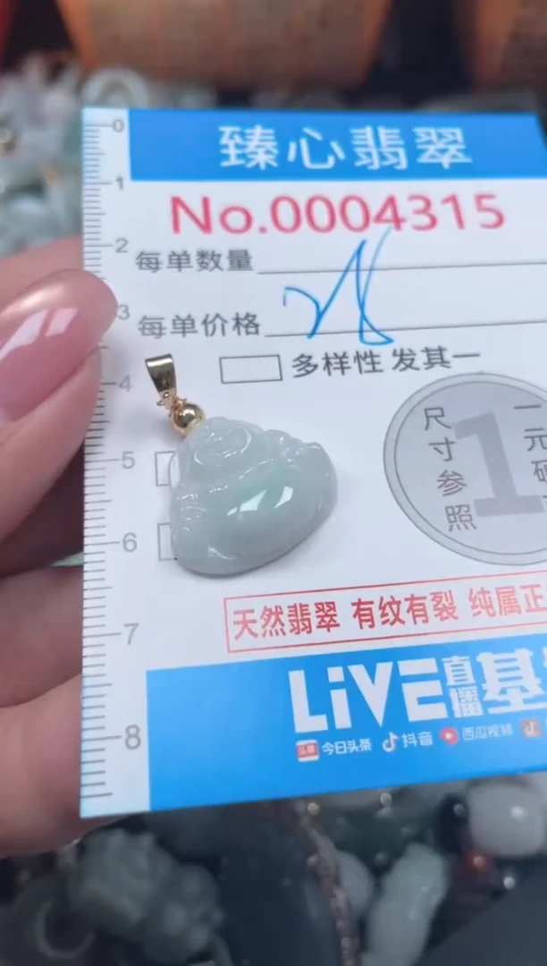 颈饰未镶嵌翡翠4315
