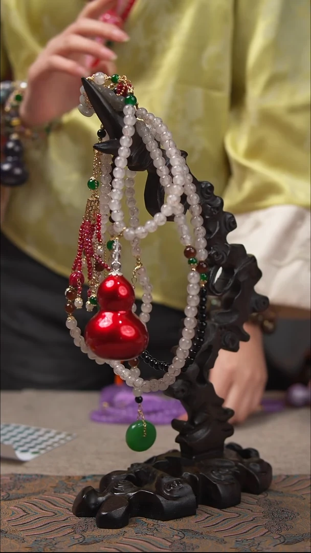 033玖澄文创漆艺葫芦国风配饰葫芦系列