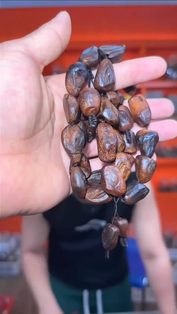 手串沉香a34号瘤疤20g多样性发一