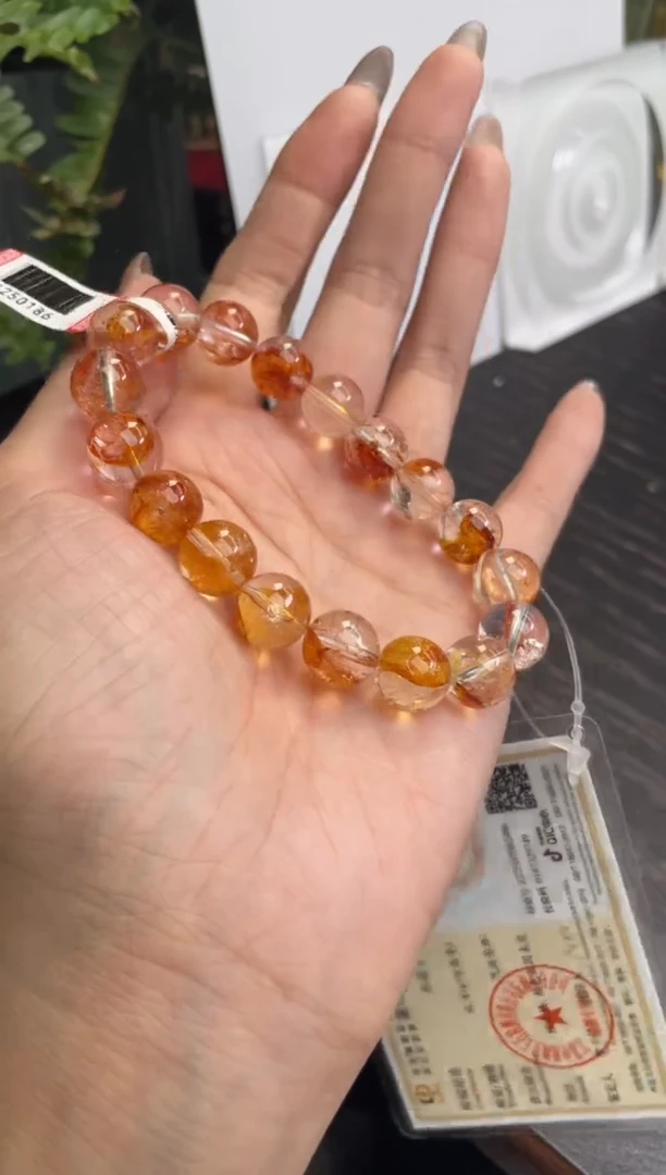 水晶手链未镶嵌11±/x-774【胶花