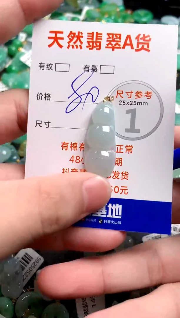 翡翠18K金镶嵌颈饰13007795