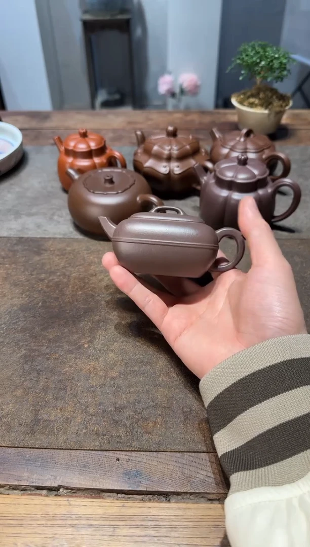 茶壶紫砂四**糖玲珑 紫砂壶