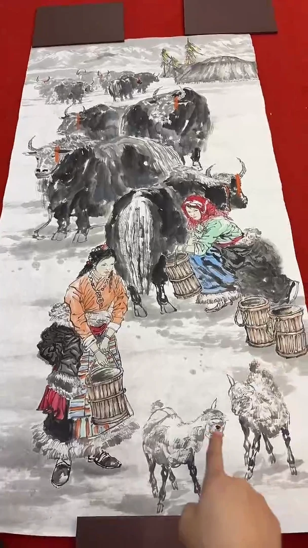 国画周建真老师绘画作品18-47