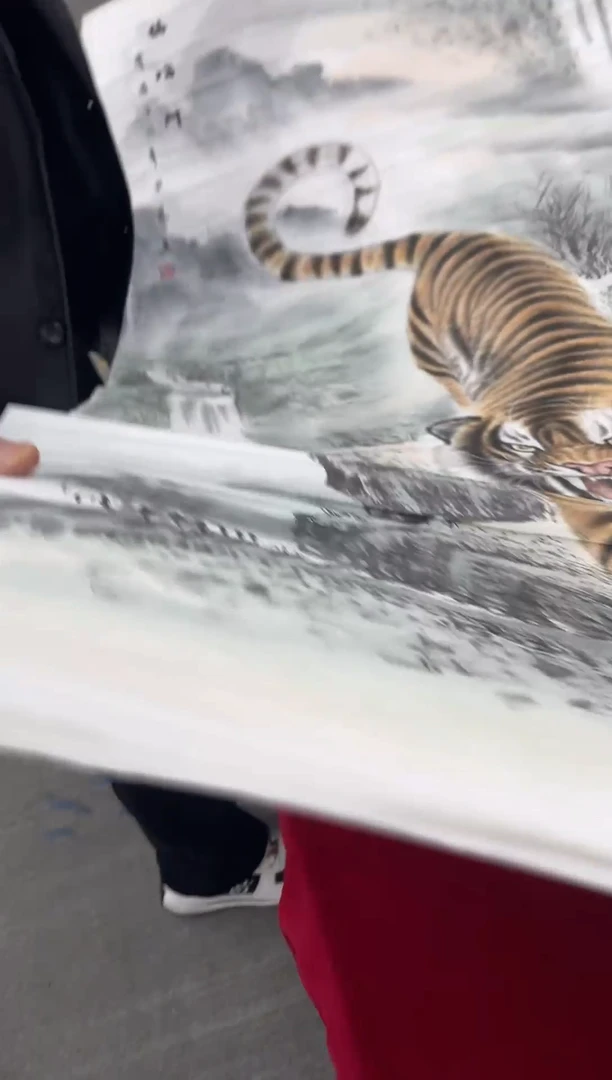 名人名画手工制作