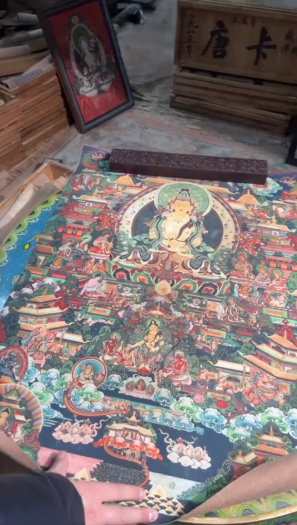 卷轴画卷轴画奥奥的唐卡