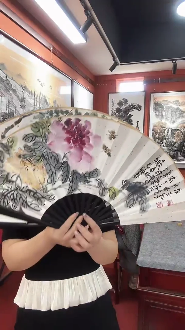 国画孟祥敏/国画/扇面