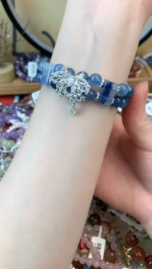 【闪购商品】蓝晶石手串未镶嵌438