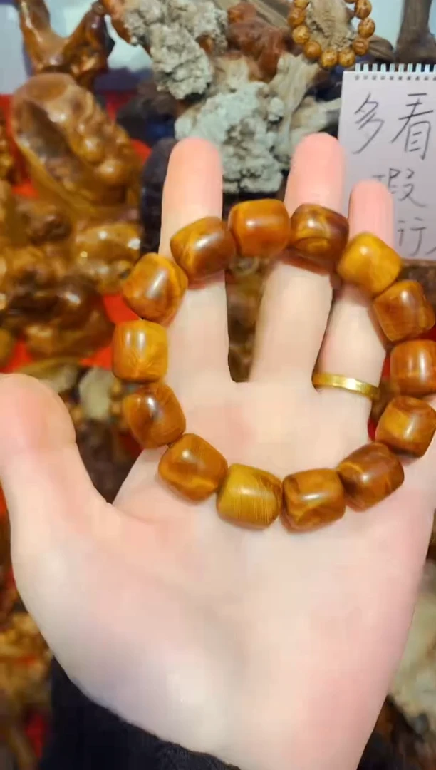 柏木（崖柏）40北太行崖柏手把件手串