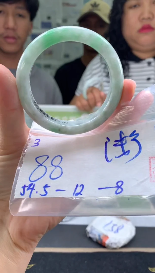 翡翠手镯未镶嵌ζ****✾翡翠手镯 下单联系小耳机#3