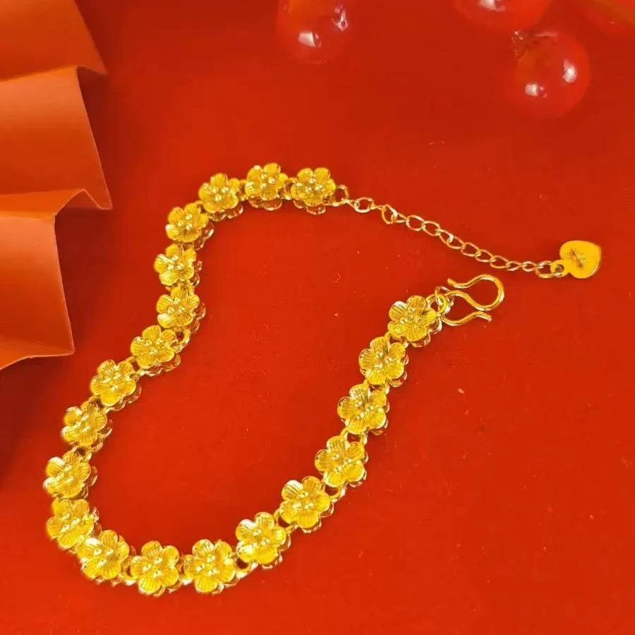 AETEEY-23满园春色花手链时尚百搭