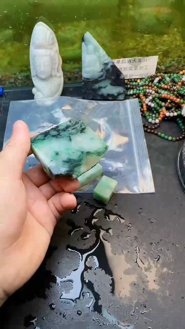 【闪购商品】翡翠颈饰未镶嵌011天然翡翠