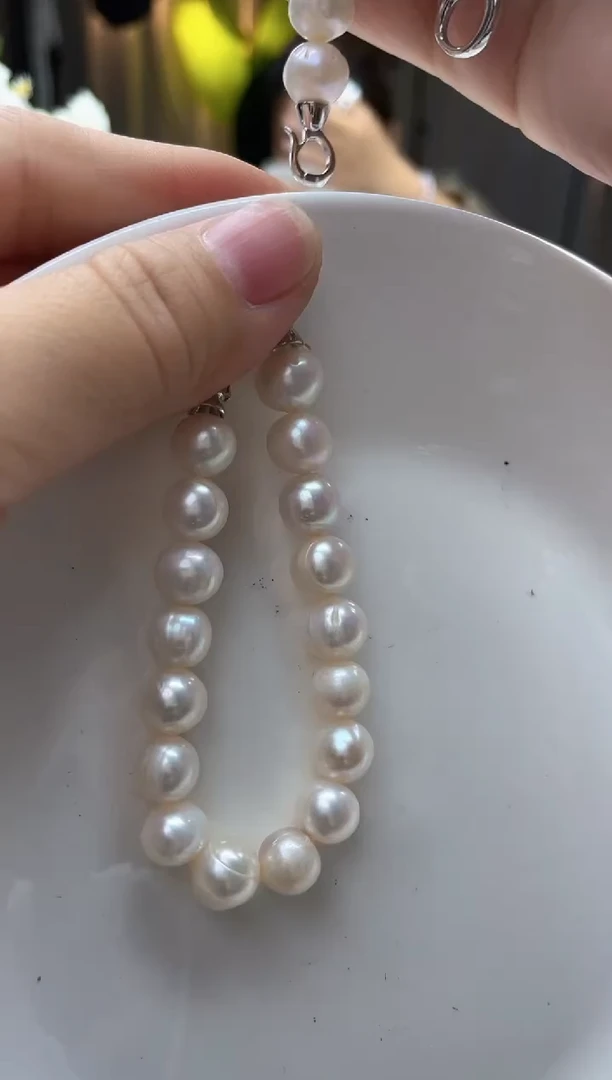 未镶嵌手链淡水珍珠腰缠万贯全珠手链