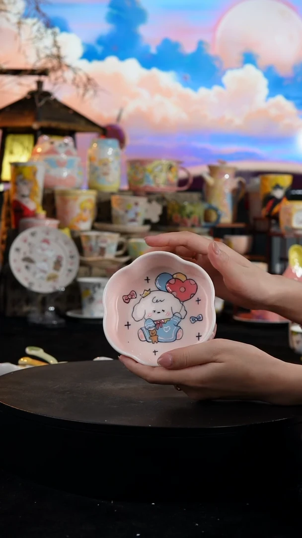 陶瓷便携款手工手绘景德镇陶瓷