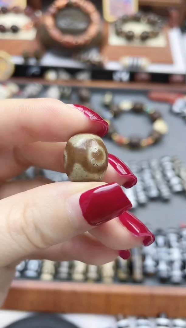 【闪购商品】玛瑙/玉髓珠珠未镶嵌猫三
