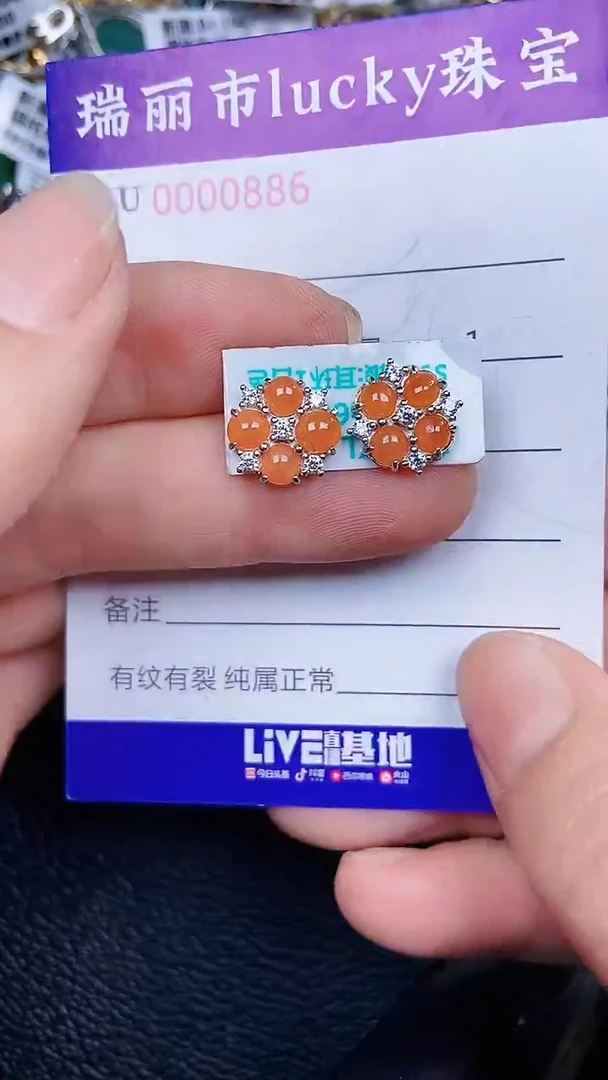 颈饰银S925镶嵌翡翠0886