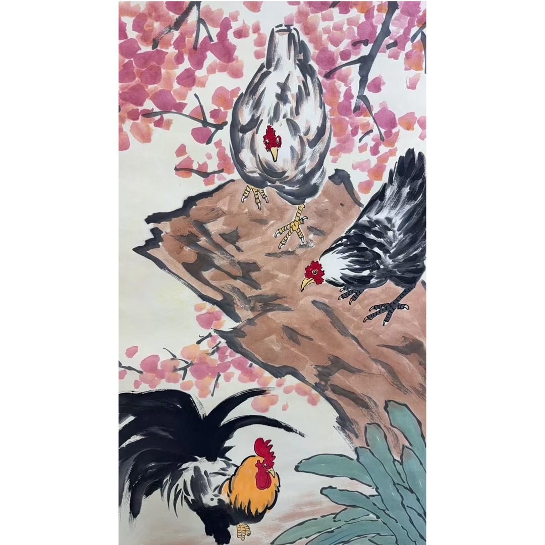 徐老款 动物立轴 135 65 7.8平尺