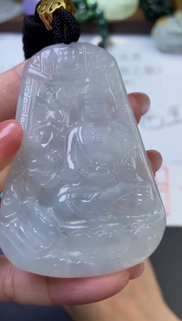 翡翠挂件未镶嵌327613      