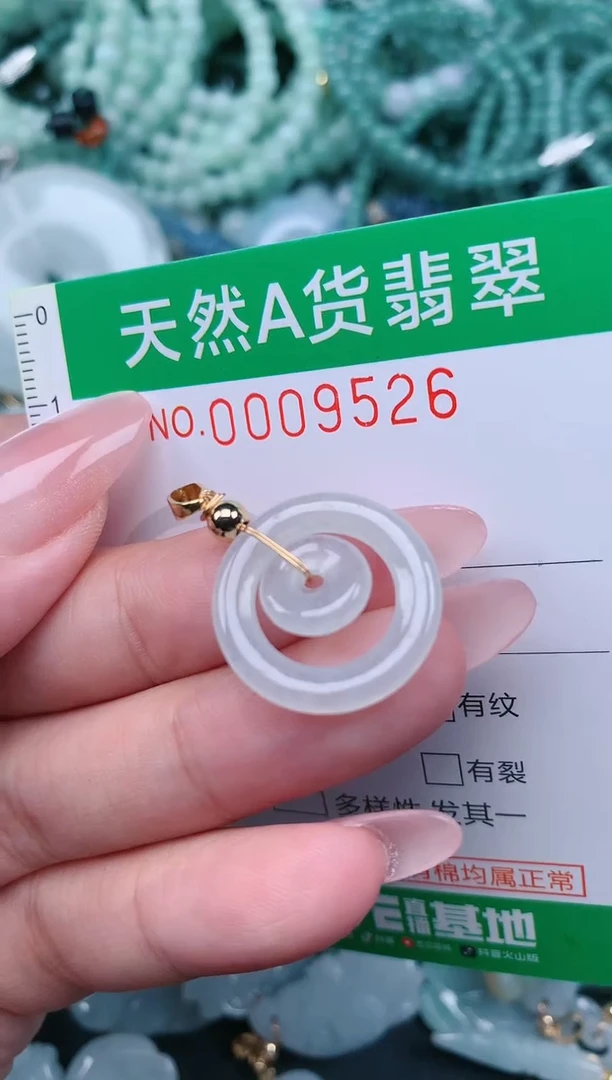 翡翠未镶嵌颈饰.0009526