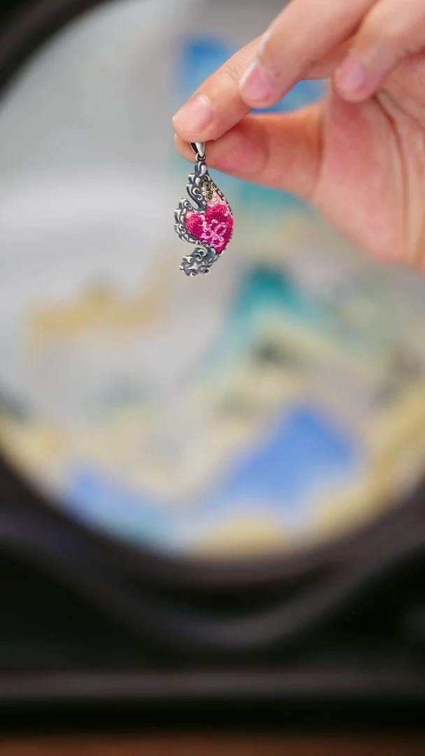 织绣80黔东南苗族刺绣