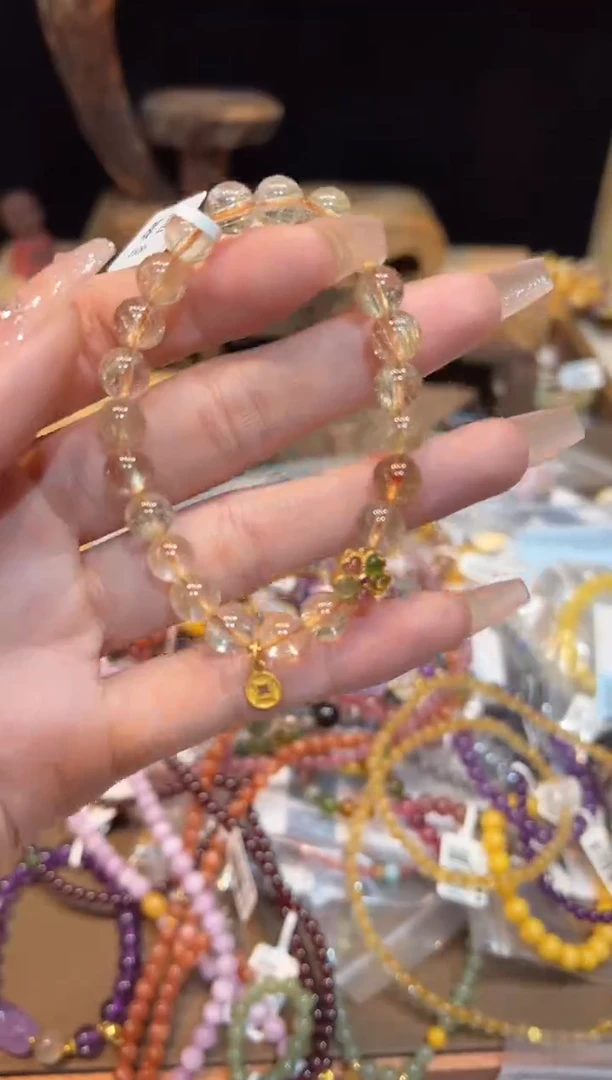 【闪购商品】水晶手链未镶嵌手饰@@E6086