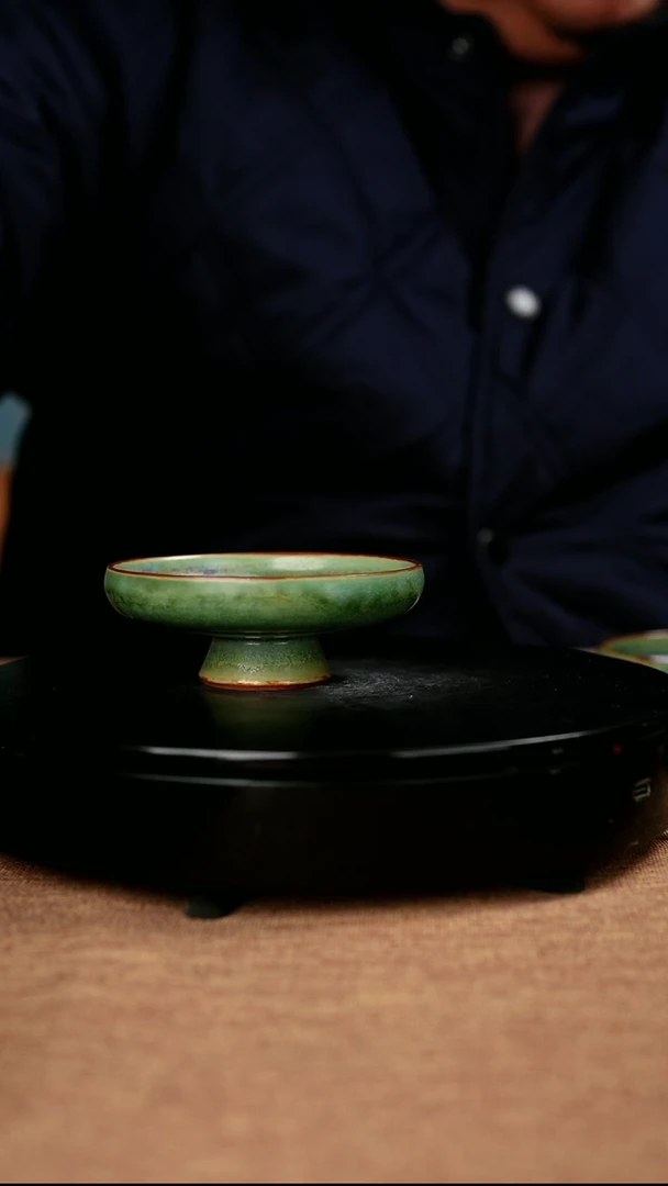 【闪购商品】171#靠山窑一级品原矿钧瓷炉钧釉主人杯