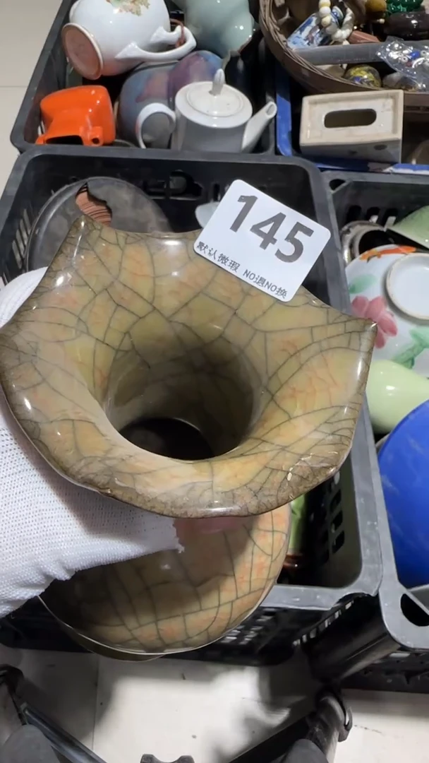 瓷片大*车亿容工艺品145