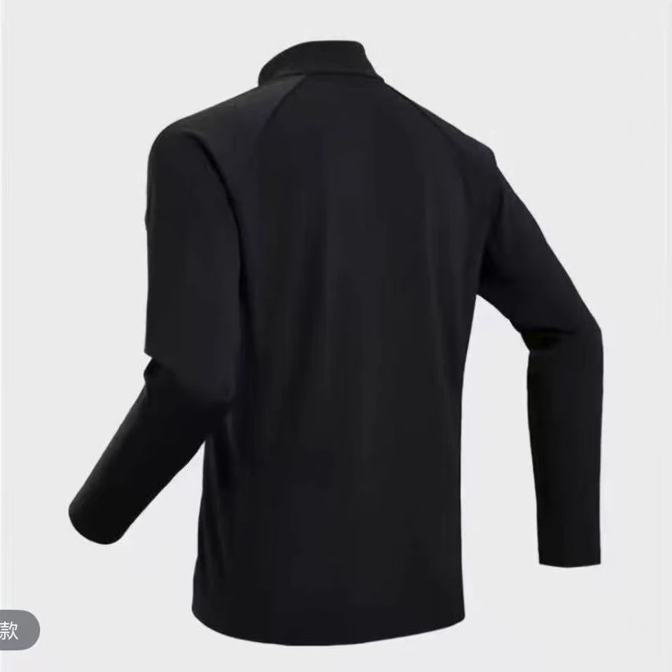 【QQ】户外拉链加绒运动T恤【标哥甄选】