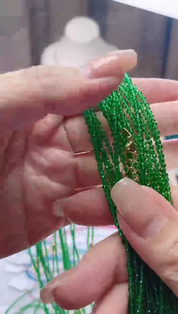 【闪购商品】尖晶石颈饰14K金镶嵌诗颜珠宝甄选SYZB350