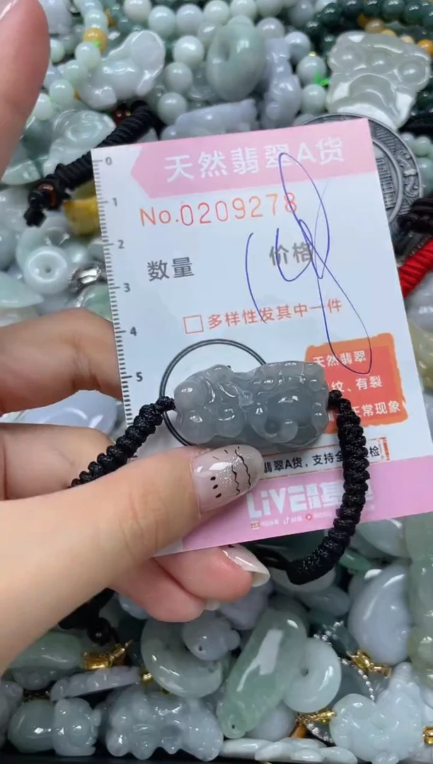 翡翠未镶嵌颈饰闪购0209278