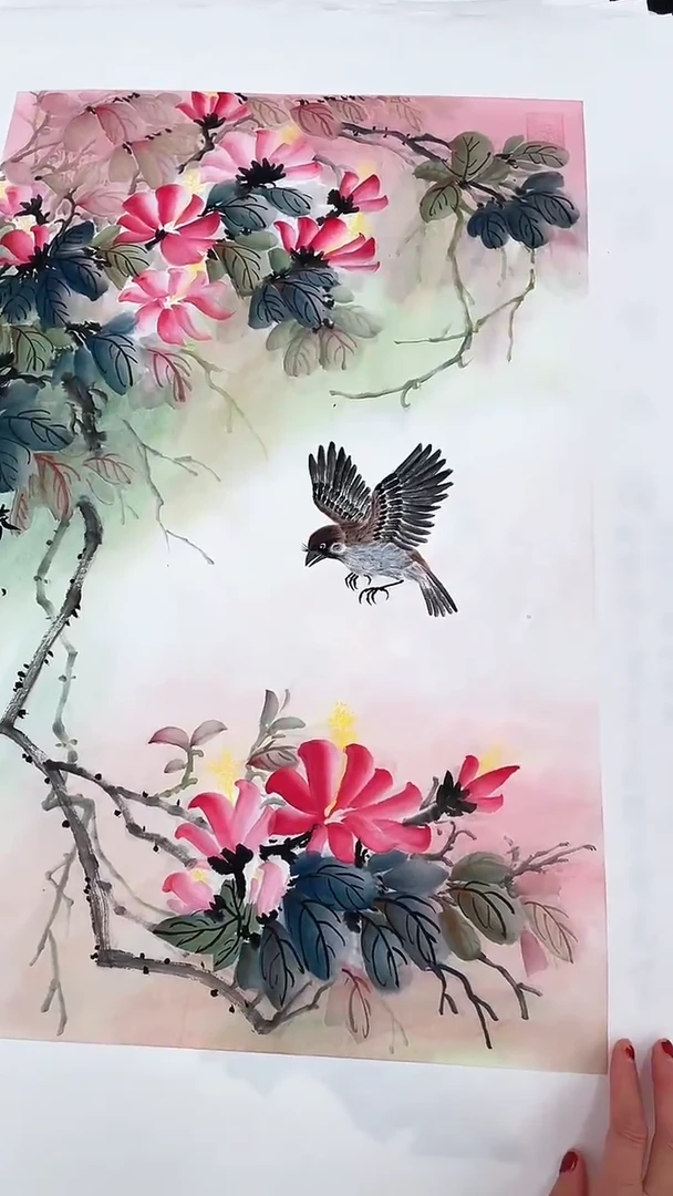国画精美国画作品