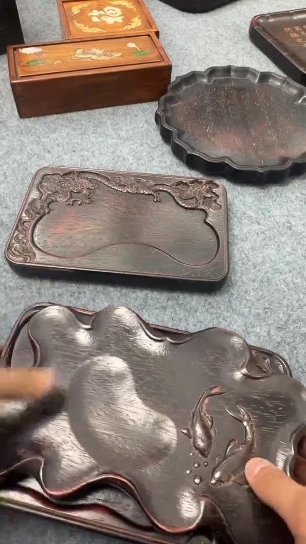 木紫檀花梨木一物一拍拍一发三