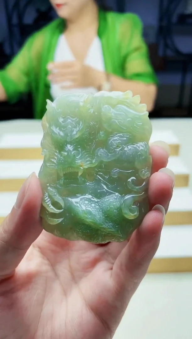 未镶嵌定制翡翠毛货09160139