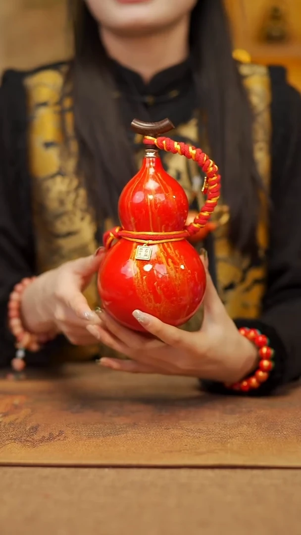 【闪购商品】504宴禾堂漆艺酒葫芦128