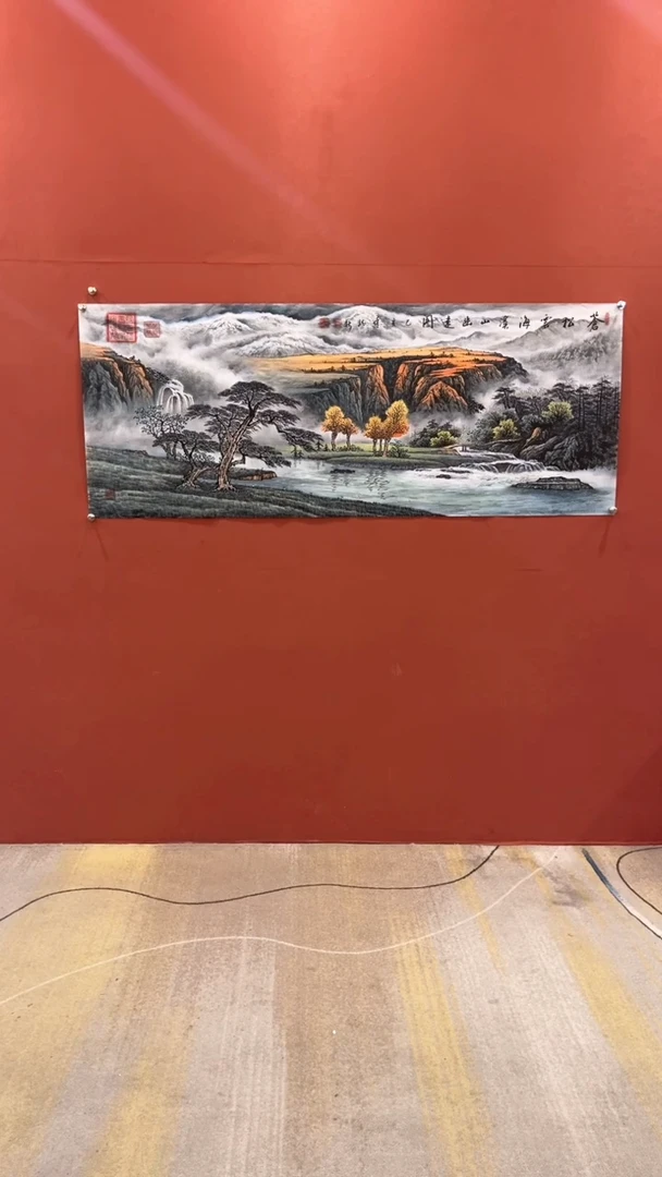 国画谢瑞新作品