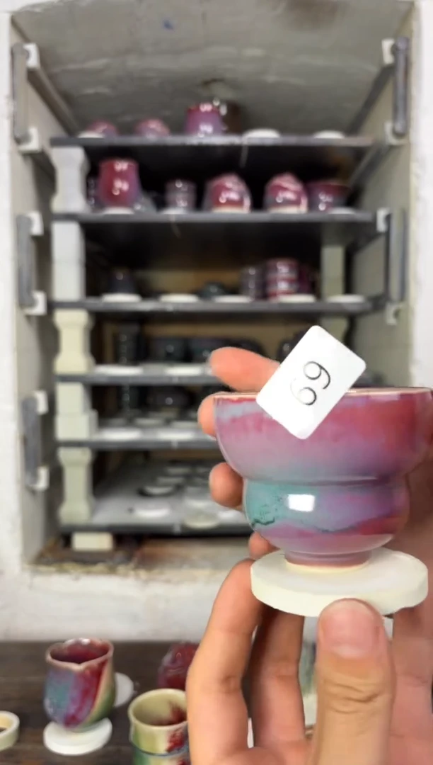 【闪购商品】摆件钧瓷窑变精品茶器